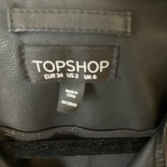 Top shop moto jacket - faux leather - Picture 3 of 3